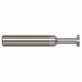 Harvey Tool 5/32 dia. x 1/32 Width x 1/4 in. Neck Carbide Square Keyseat Cutter for Non-Ferrous, 4 Flute 744031-C8